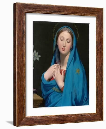 Virgin of the Adoption-Jean-Auguste-Dominique Ingres-Framed Giclee Print