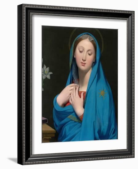 Virgin of the Adoption-Jean-Auguste-Dominique Ingres-Framed Giclee Print