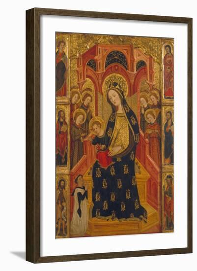 Virgin of the Angels-Enrique de Estencop-Framed Giclee Print