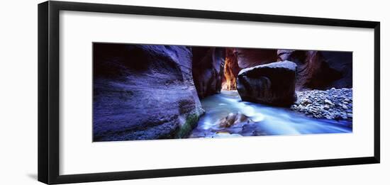 Virgin River at Zion National Park, Utah, USA-null-Framed Photographic Print