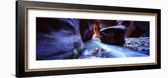 Virgin River at Zion National Park, Utah, USA-null-Framed Photographic Print