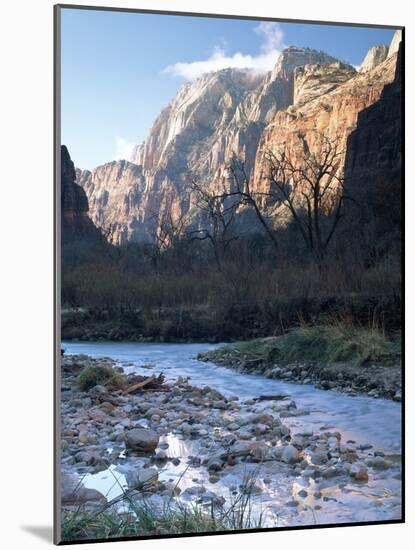 Virgin River in Zion Canyon-Scott T^ Smith-Mounted Photographic Print