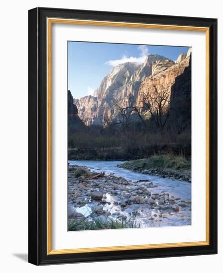 Virgin River in Zion Canyon-Scott T^ Smith-Framed Photographic Print