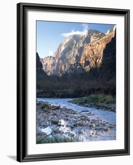 Virgin River in Zion Canyon-Scott T^ Smith-Framed Photographic Print