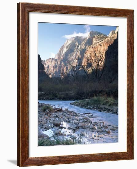 Virgin River in Zion Canyon-Scott T^ Smith-Framed Photographic Print