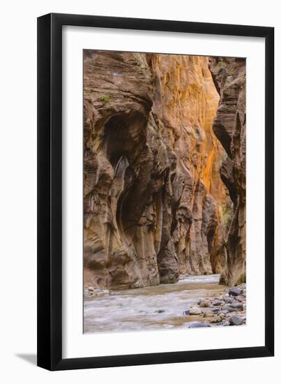 Virgin River Narrows, Zion National Park, Utah, United States of America, North America-Gary-Framed Photographic Print