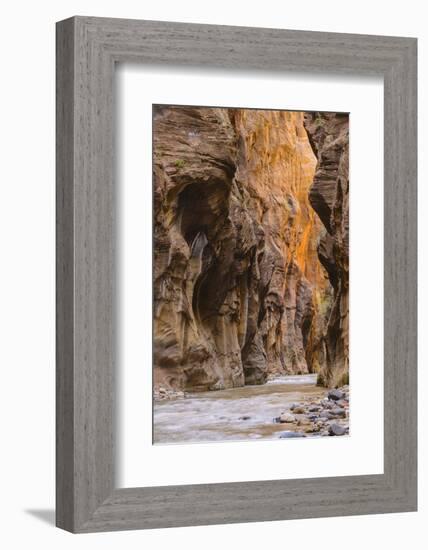 Virgin River Narrows, Zion National Park, Utah, United States of America, North America-Gary-Framed Photographic Print