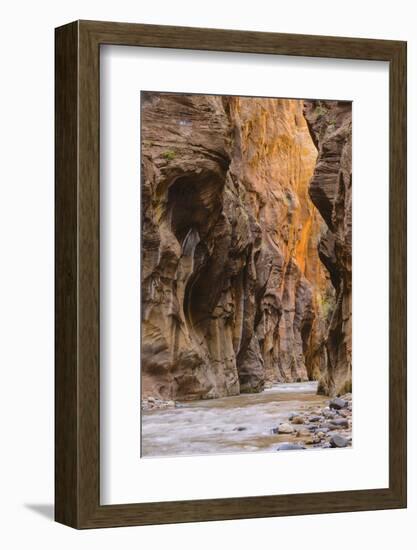 Virgin River Narrows, Zion National Park, Utah, United States of America, North America-Gary-Framed Photographic Print