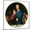 Virgin with the Host-Jean-Auguste-Dominique Ingres-Mounted Giclee Print