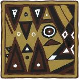 Tribal Rhythms II-Virginia A. Roper-Art Print