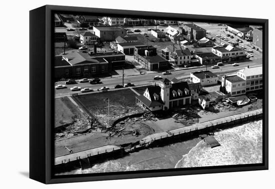 Virginia Beach Lifeboat Station-null-Framed Stretched Canvas