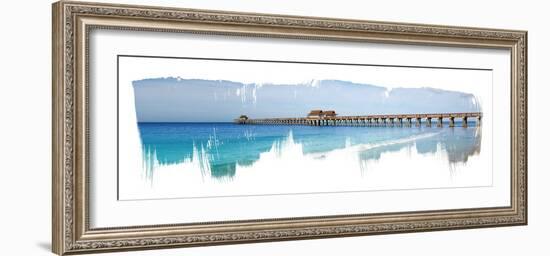 Virginia Beach Pier-Sisa Jasper-Framed Photographic Print