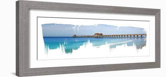 Virginia Beach Pier-Sisa Jasper-Framed Photographic Print