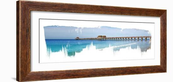 Virginia Beach Pier-Sisa Jasper-Framed Photographic Print