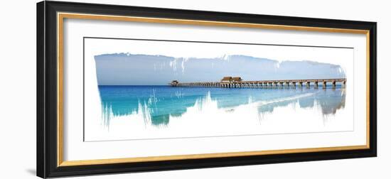 Virginia Beach Pier-Sisa Jasper-Framed Photographic Print