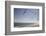 Virginia Beach, Virginia. Flock of Seagulls Fly over a Beach-Jolly Sienda-Framed Premium Photographic Print