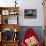 Virginia City, Montana - Interior View of Bale of Hay Saloon-Lantern Press-Framed Stretched Canvas displayed on a wall