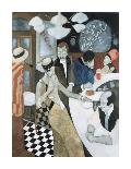 Dinner at Lhardy's-Virginia Ergüín-Mounted Giclee Print