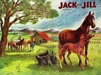 Horses - Jack & Jill-Virginia Mann-Framed Giclee Print