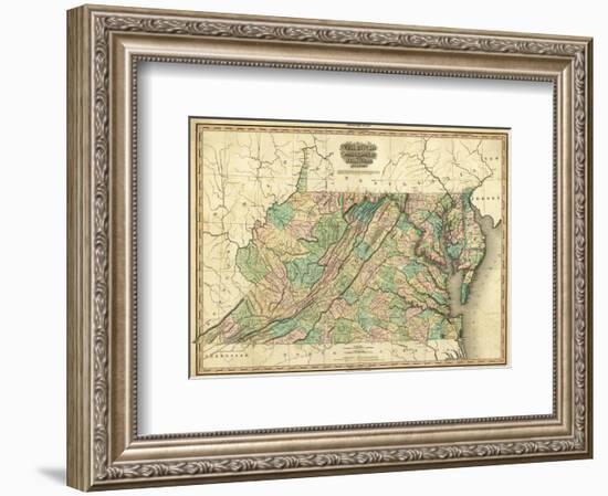 Virginia, Maryland and Delaware, c.1823-Henry S^ Tanner-Framed Art Print