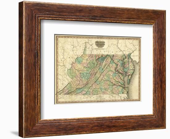 Virginia, Maryland and Delaware, c.1823-Henry S^ Tanner-Framed Art Print