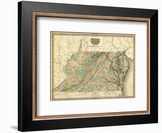 Virginia, Maryland and Delaware, c.1823-Henry S^ Tanner-Framed Art Print