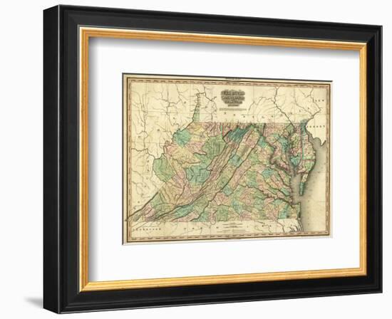 Virginia, Maryland and Delaware, c.1823-Henry S^ Tanner-Framed Art Print