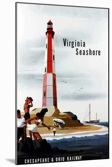 Virginia Seashore-Bern Hill-Mounted Giclee Print