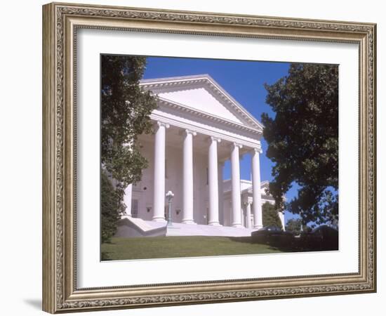 Virginia State Capitol, Richmond, Virginia-Lynn Seldon-Framed Photographic Print