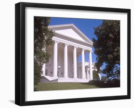 Virginia State Capitol, Richmond, Virginia-Lynn Seldon-Framed Photographic Print