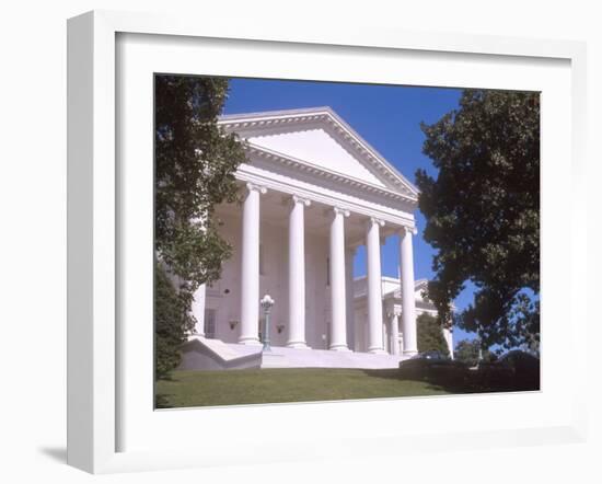 Virginia State Capitol, Richmond, Virginia-Lynn Seldon-Framed Photographic Print