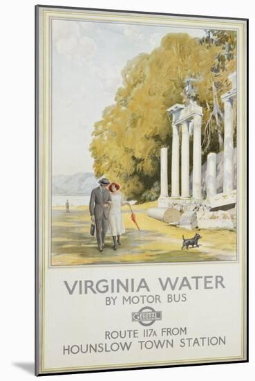 Virginia Water-Frederick Pegram-Mounted Giclee Print