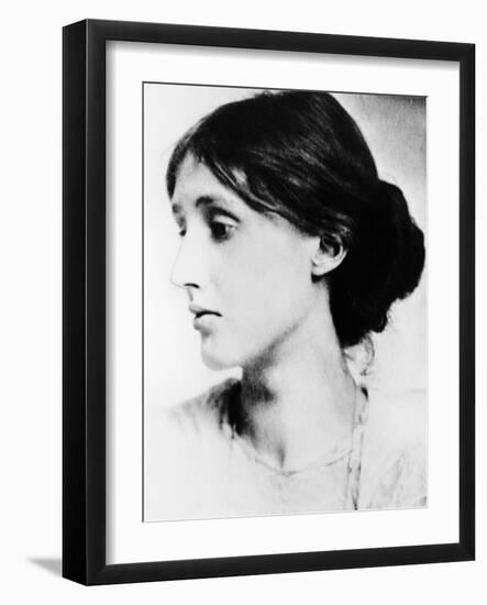 Virginia Woolf (1882-194), English Novelist, Essayist and Critic-null-Framed Giclee Print