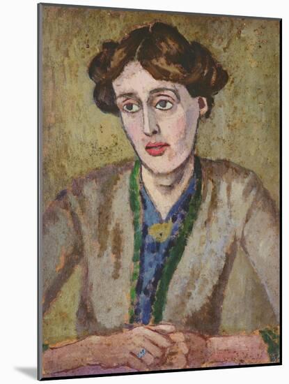 Virginia Woolf (1882-1941)-Roger Eliot Fry-Mounted Giclee Print