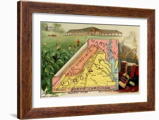 Virginia-Arbuckle Brothers-Framed Art Print