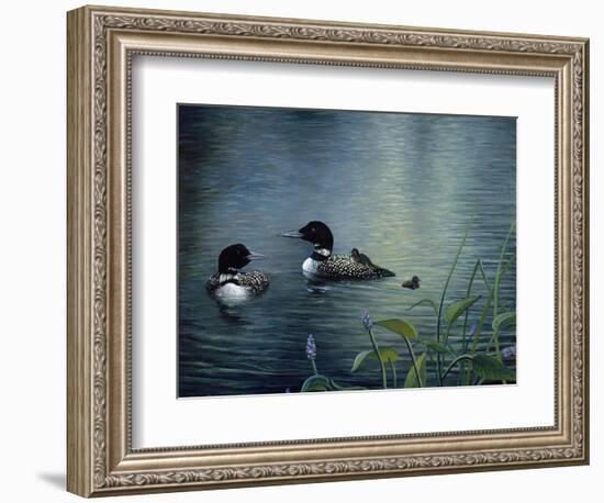 Virginias Loons-Kevin Dodds-Framed Giclee Print