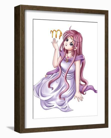 Virgo-Rudall30-Framed Art Print