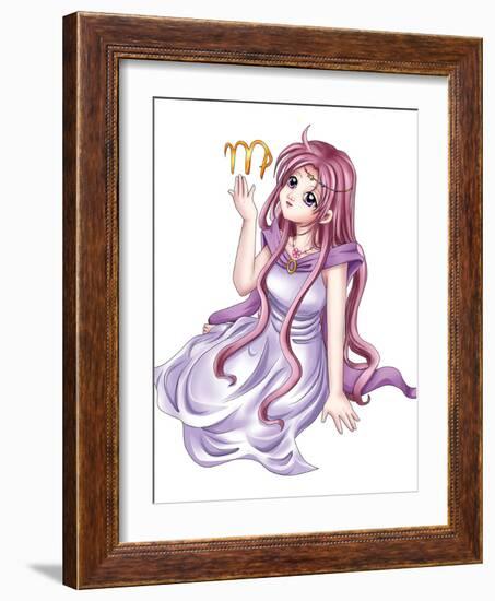 Virgo-Rudall30-Framed Art Print