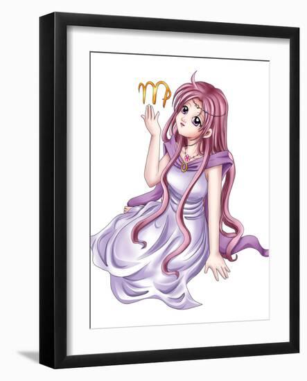 Virgo-Rudall30-Framed Art Print