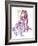 Virgo-Rudall30-Framed Art Print