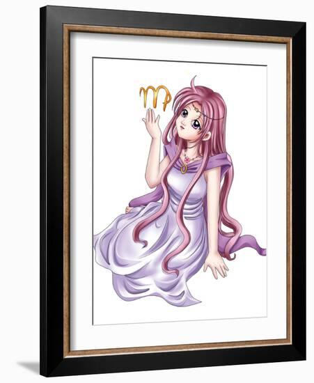 Virgo-Rudall30-Framed Art Print