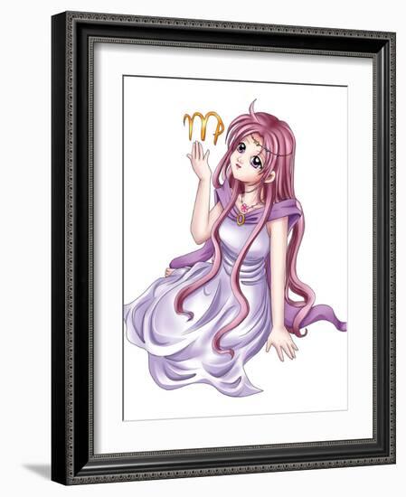 Virgo-Rudall30-Framed Art Print