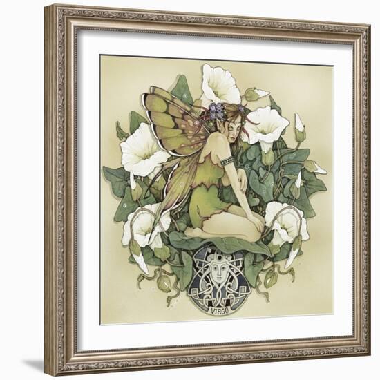 Virgo-Linda Ravenscroft-Framed Giclee Print