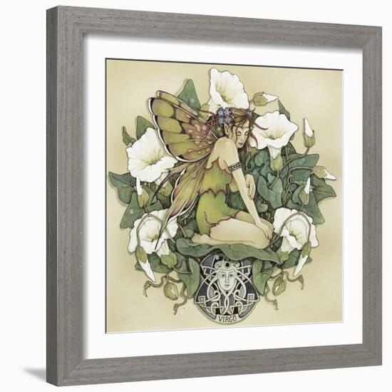 Virgo-Linda Ravenscroft-Framed Giclee Print