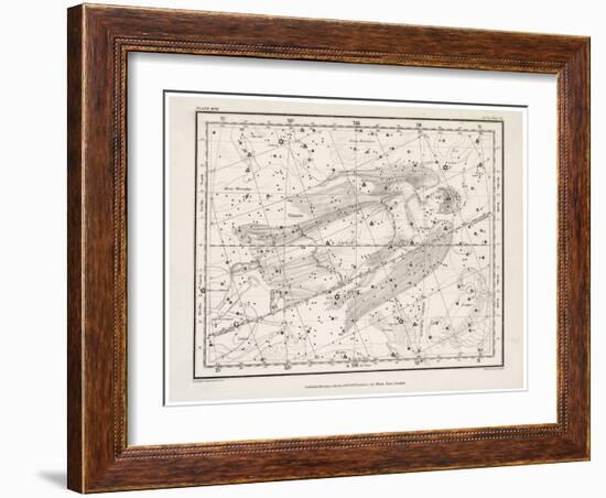 Virgo-null-Framed Art Print