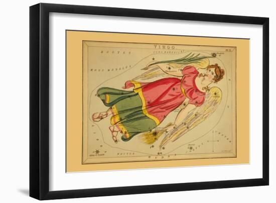 Virgo-Aspin Jehosaphat-Framed Art Print