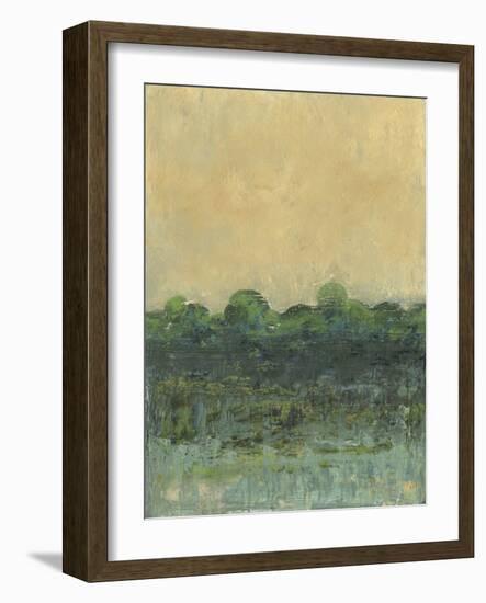 Viridian Marsh II-J. Holland-Framed Art Print