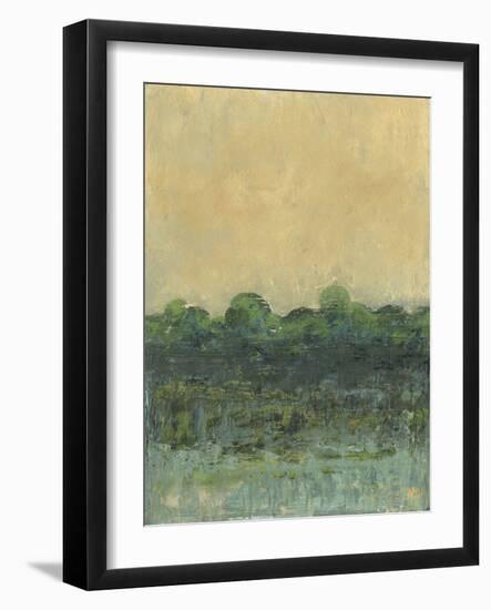 Viridian Marsh II-J. Holland-Framed Art Print