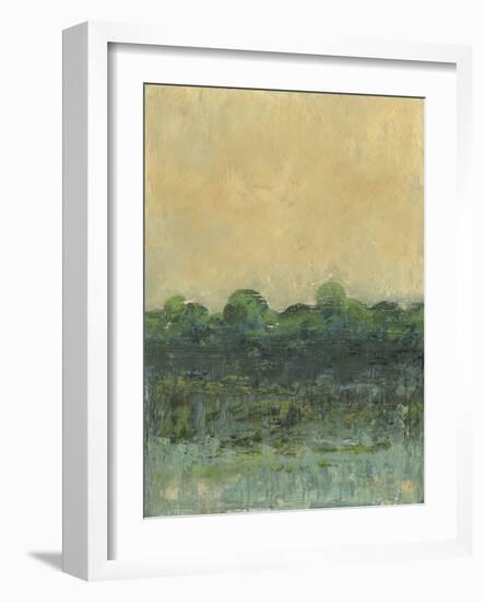 Viridian Marsh II-J. Holland-Framed Art Print