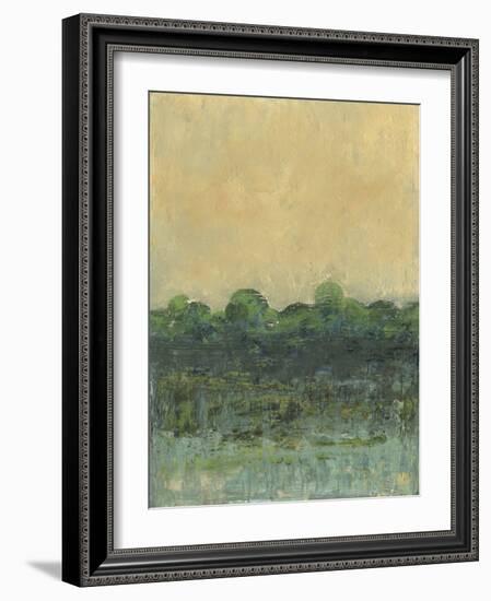 Viridian Marsh II-J. Holland-Framed Art Print